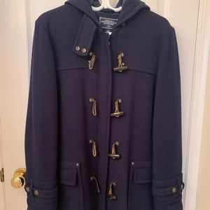 AE Womens Large Navy Peacoat